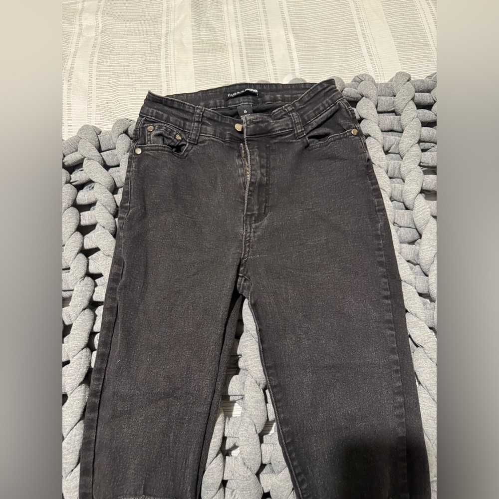 Black Denim Skinny Jeans